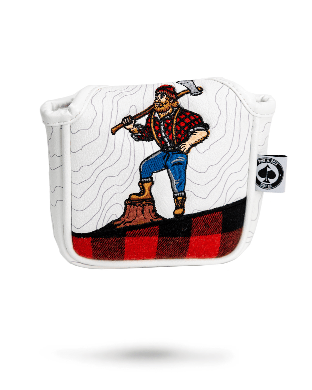 Hacker Mallet Cover - Black Girl Golf