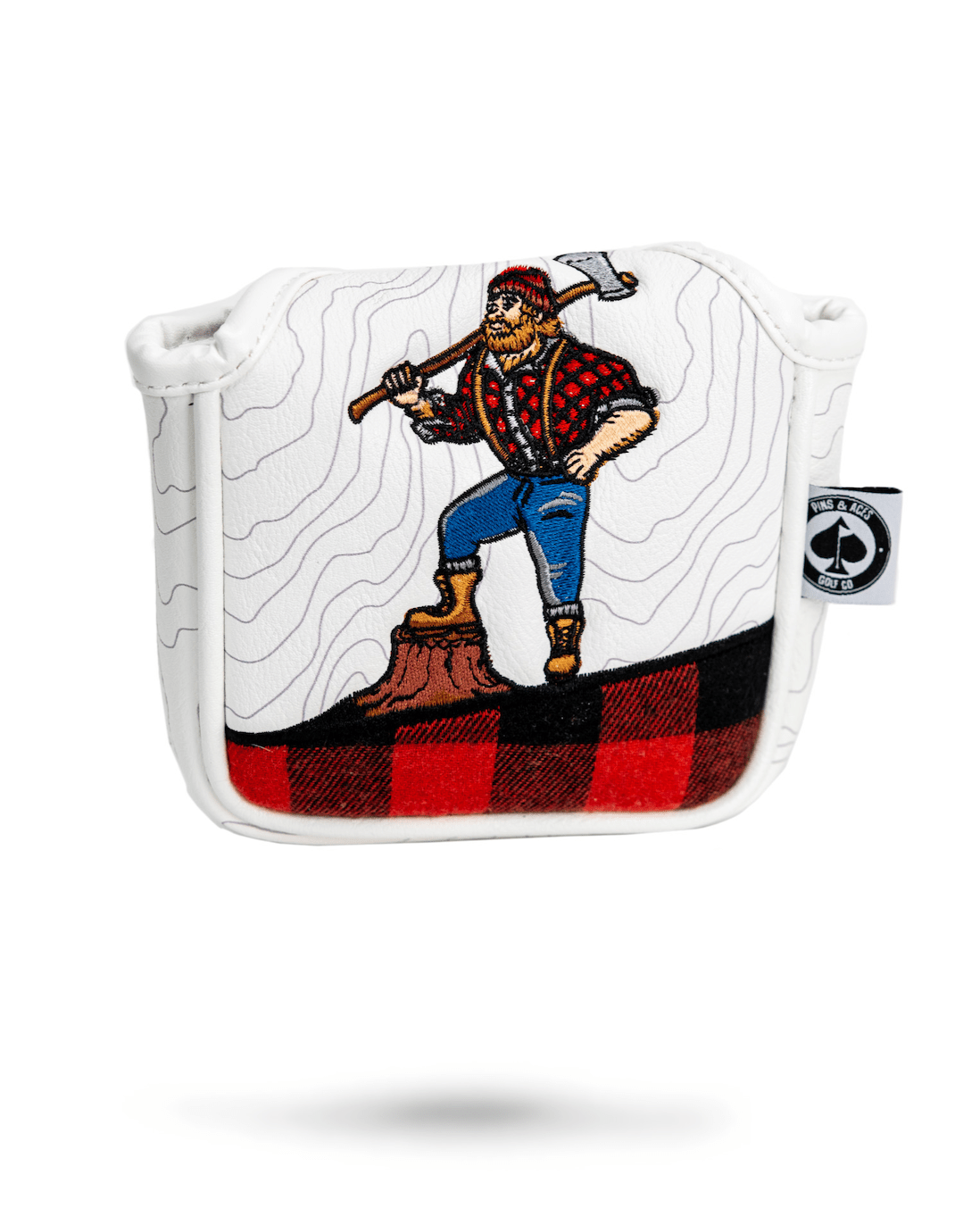 Hacker Mallet Cover - Black Girl Golf