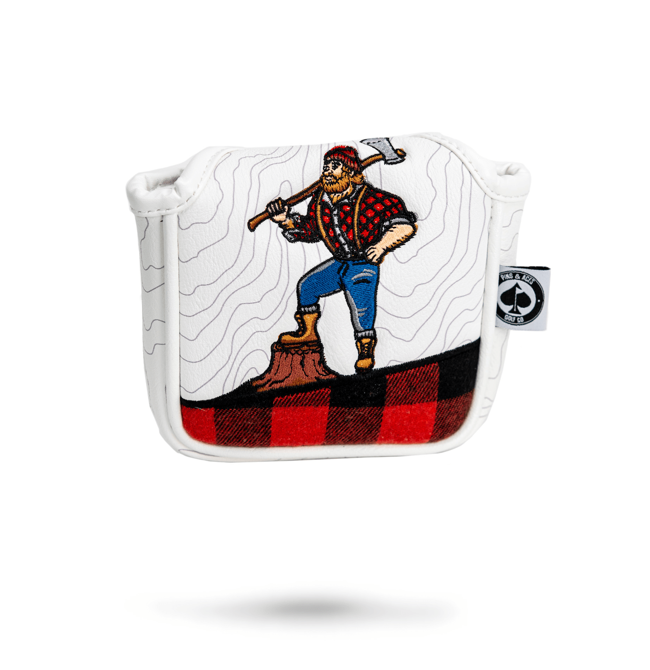Hacker Mallet Cover - Black Girl Golf