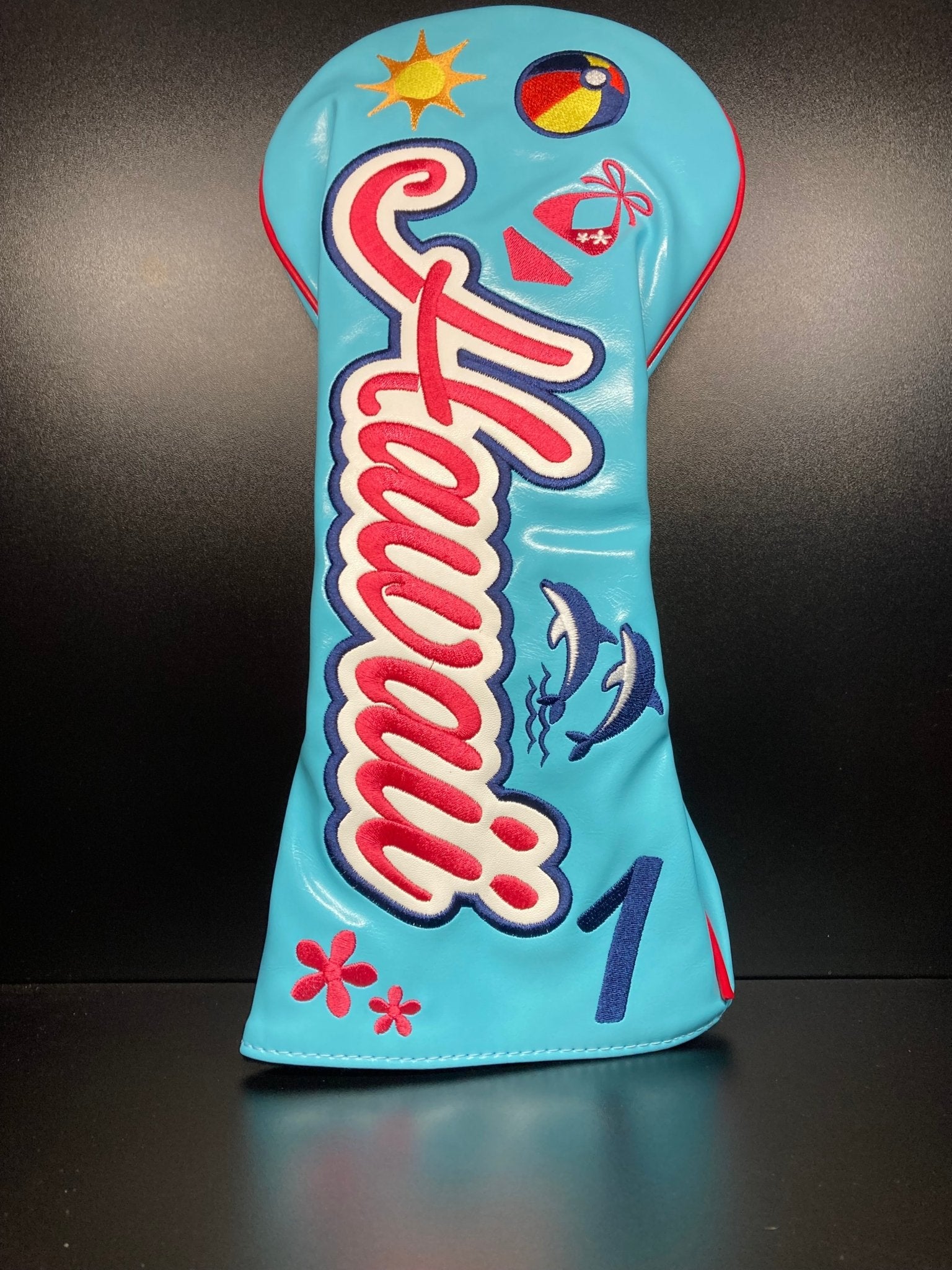 Hawaii Beach Headcover - Black Girl Golf