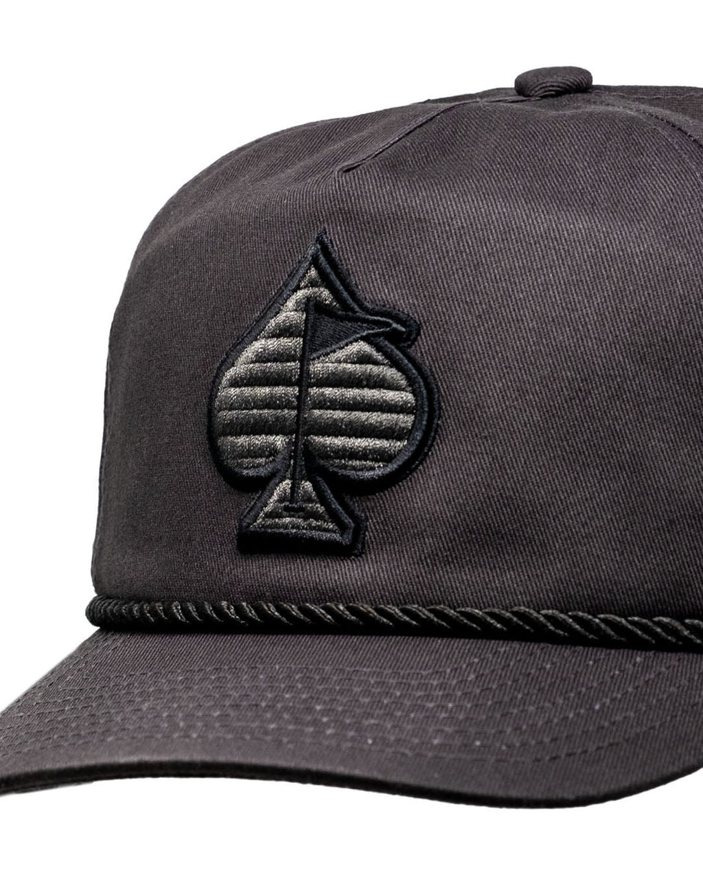 Heritage Rope Hat - Charcoal - Black Girl Golf