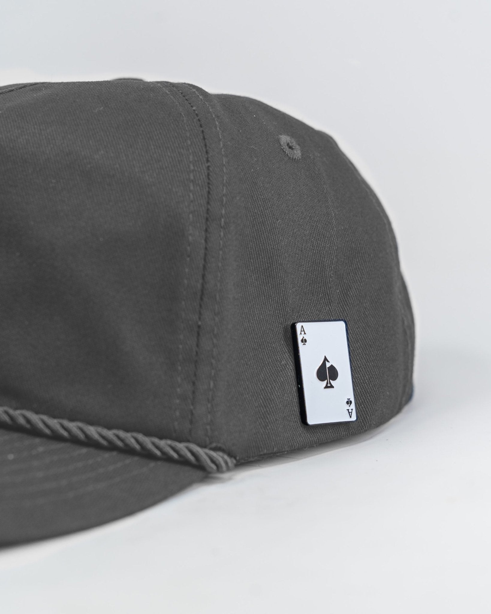 Heritage Rope Hat - Charcoal - Black Girl Golf