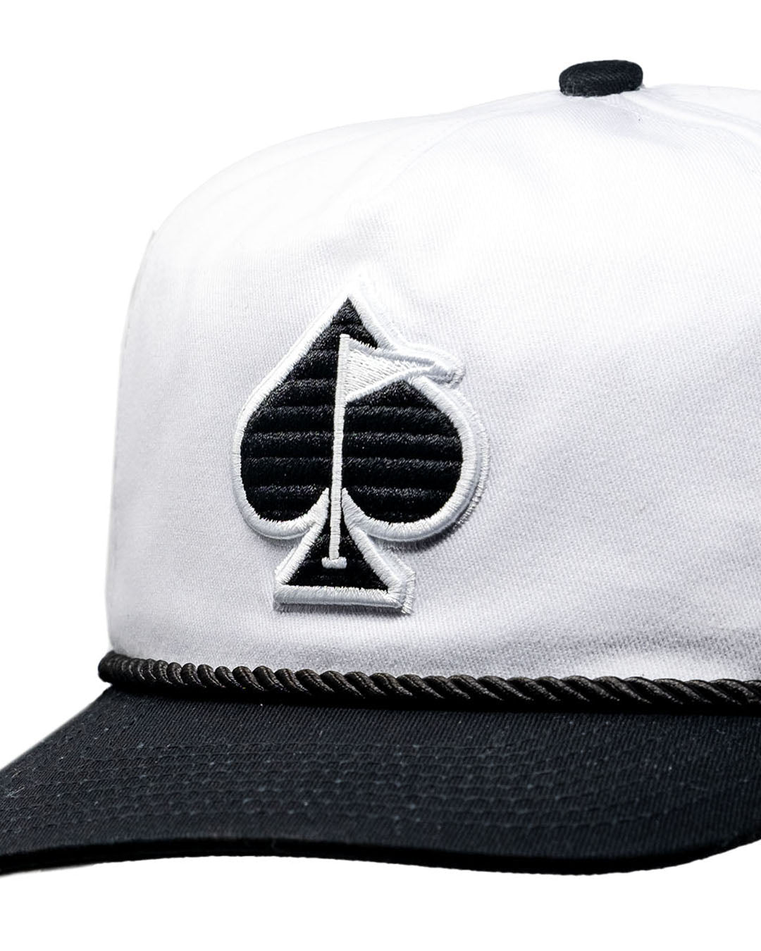 Heritage Rope Hat - Domino - Black Girl Golf