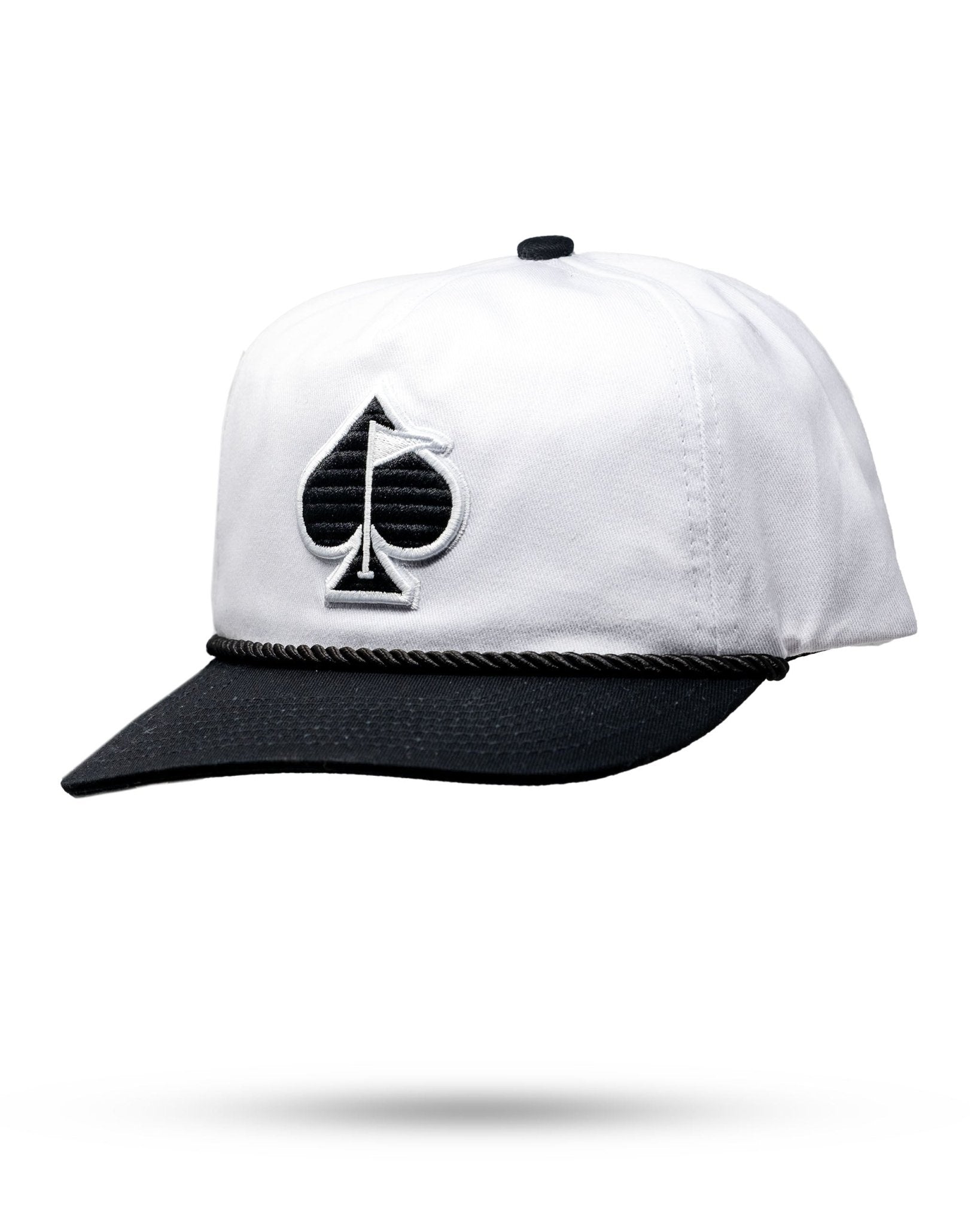 Heritage Rope Hat - Domino - Black Girl Golf