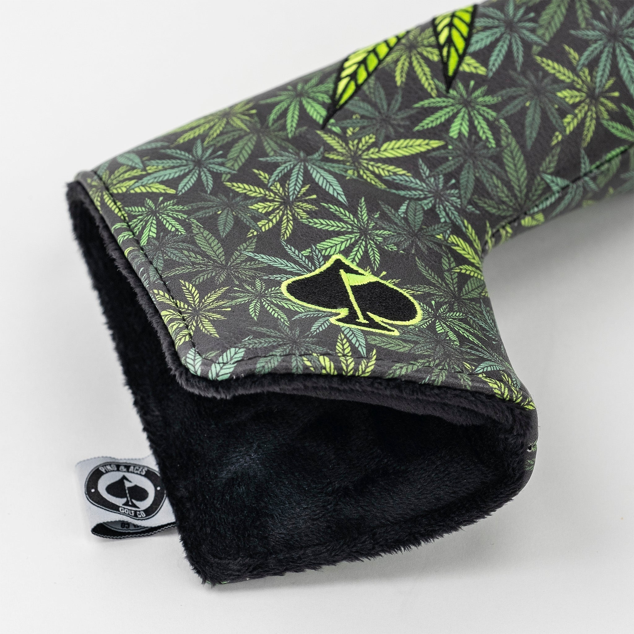 High Handicap - Blade Putter Cover - Black Girl Golf
