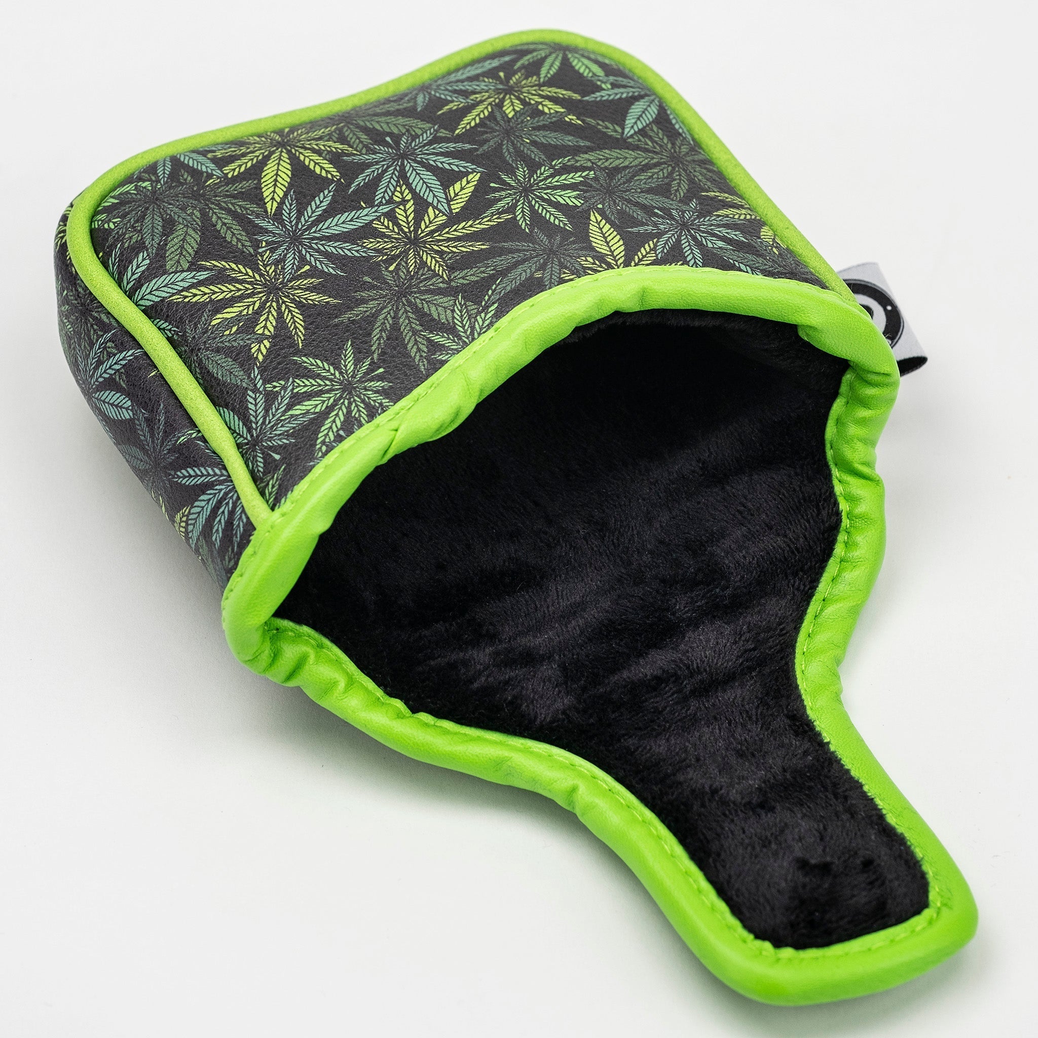High Handicap - Mallet Putter Cover - Black Girl Golf