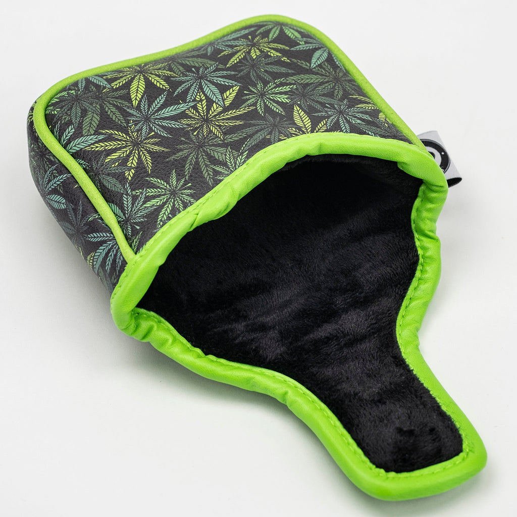 High Handicap - Mallet Putter Cover - Black Girl Golf