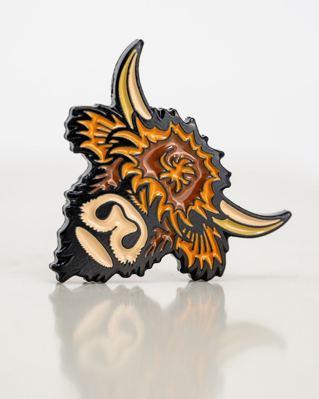 Highland Cow Ball Marker - Black Girl Golf