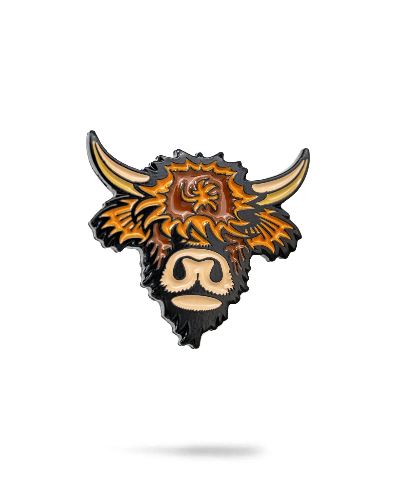 Highland Cow Ball Marker - Black Girl Golf