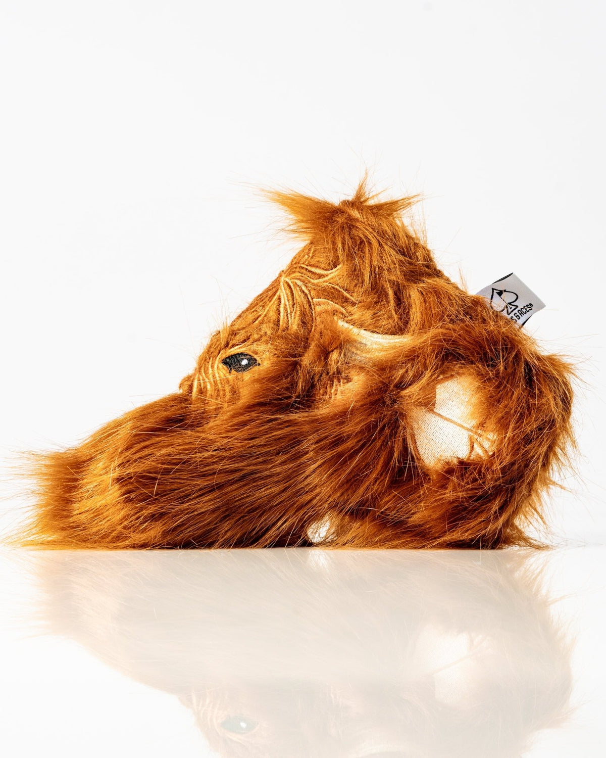 Highland Cow - Blade Putter Cover - Black Girl Golf
