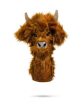 Highland Cow - Fairway Cover - Black Girl Golf