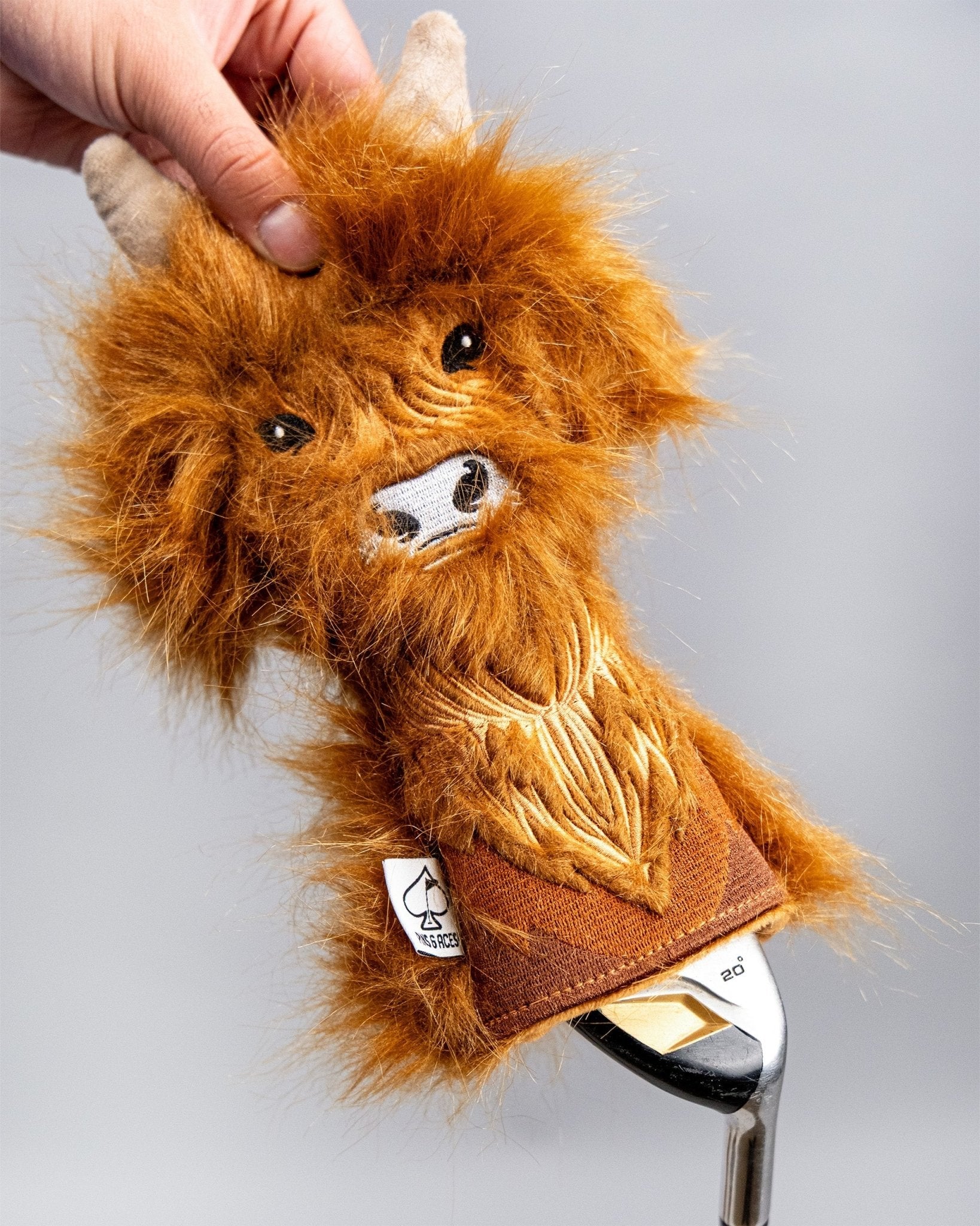 Highland Cow - Hybrid Cover - Black Girl Golf