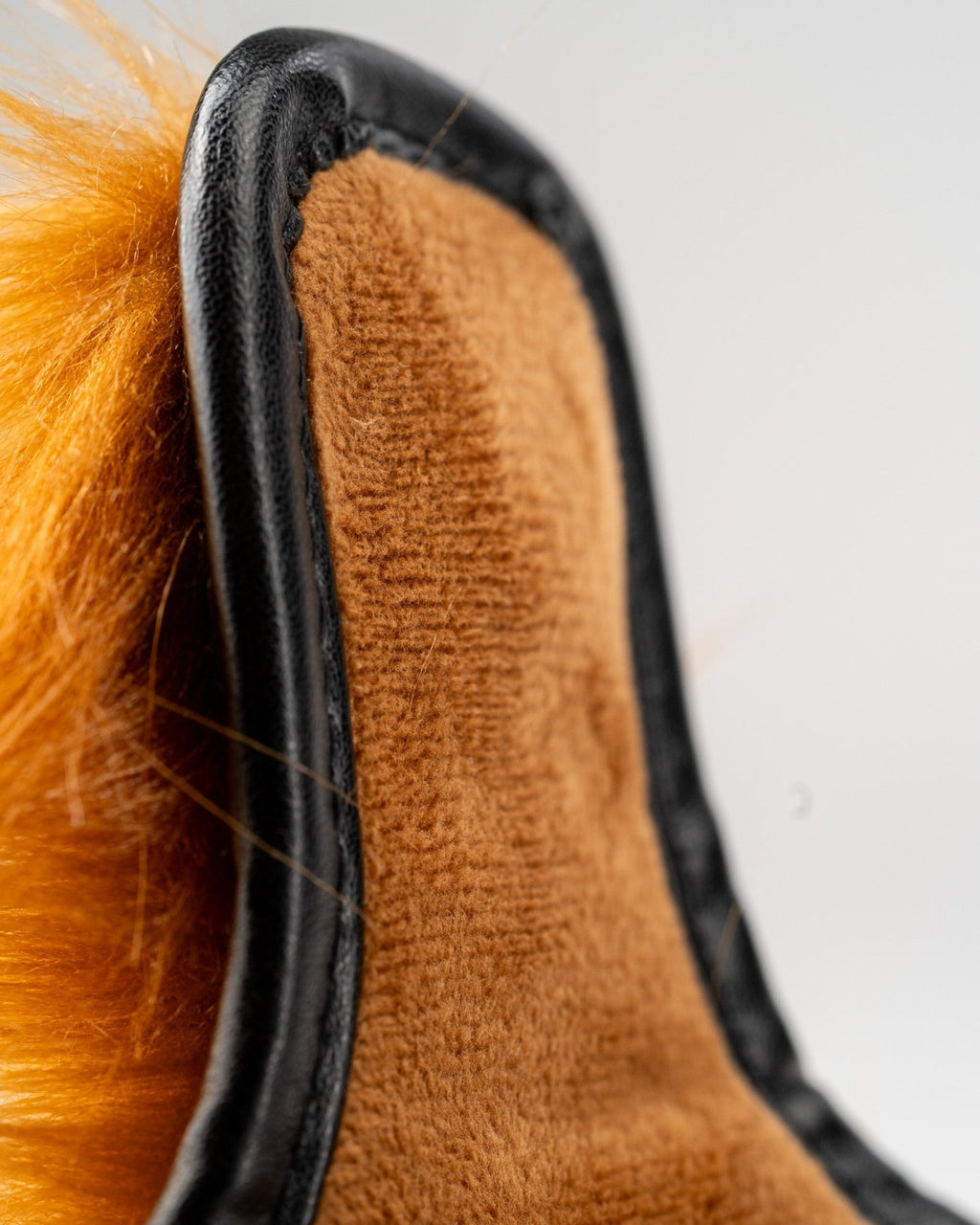 Highland Cow - Mallet Putter Cover - Black Girl Golf
