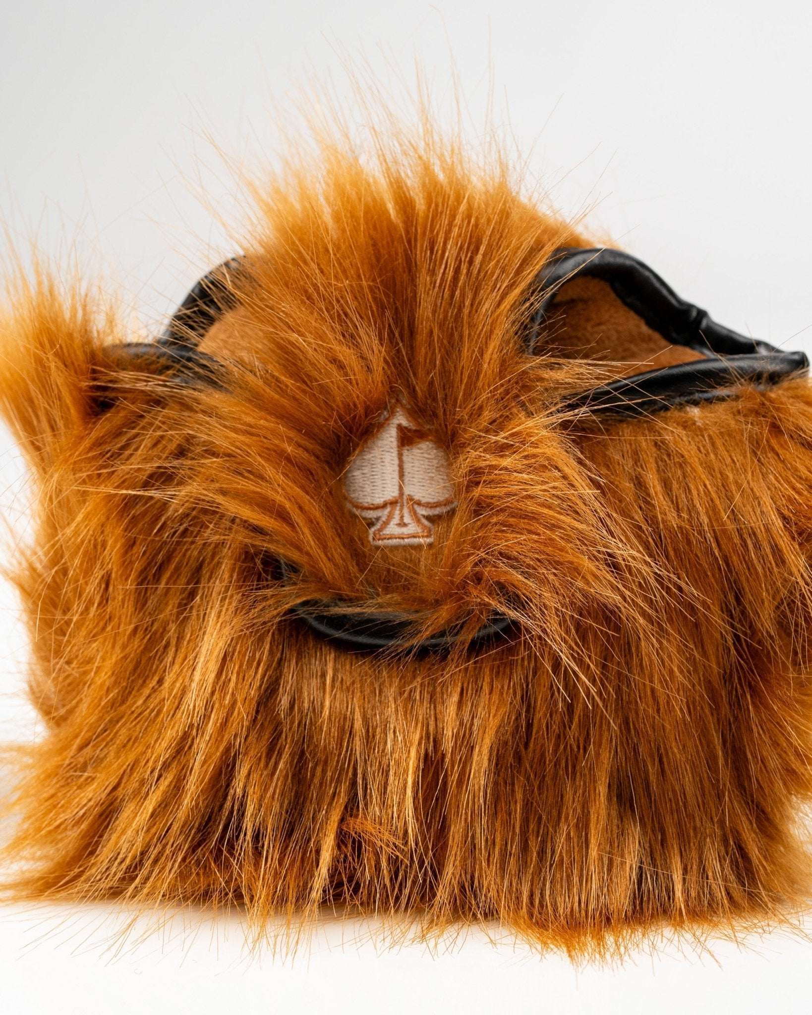 Highland Cow - Mallet Putter Cover - Black Girl Golf