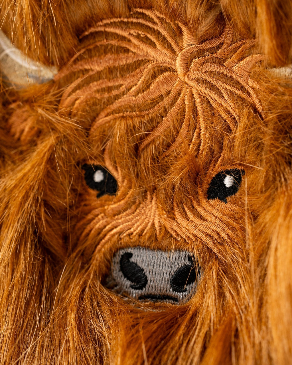 Highland Cow - Mallet Putter Cover - Black Girl Golf