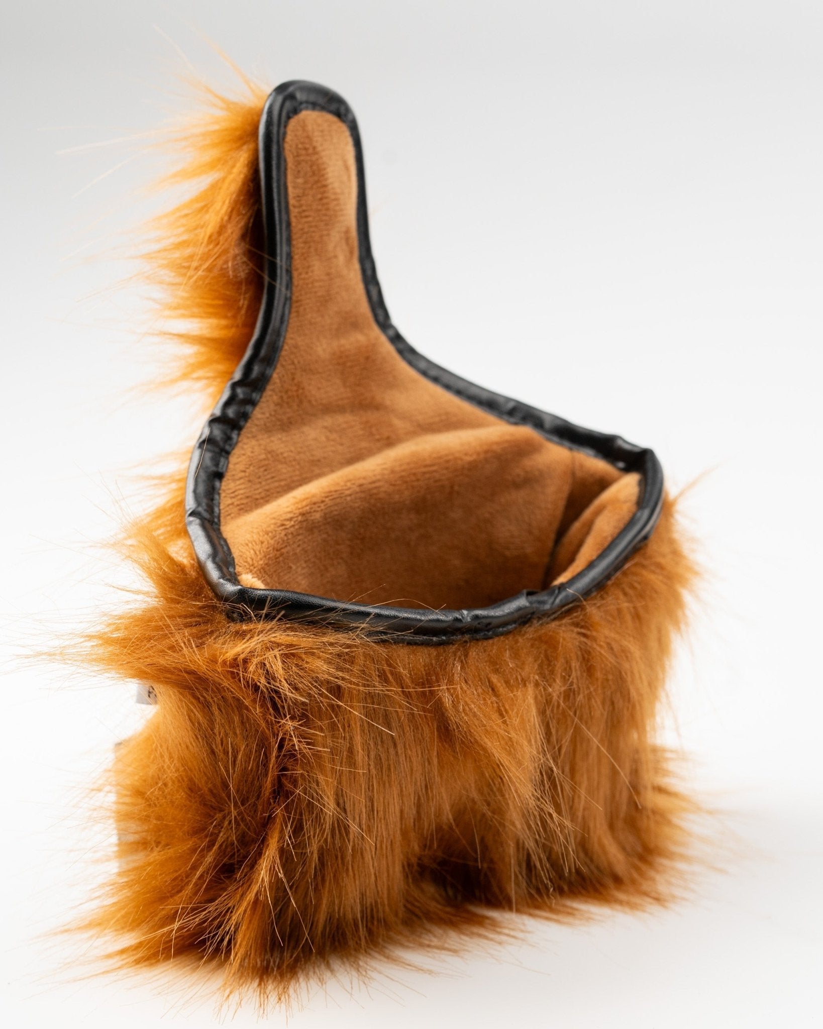 Highland Cow - Mallet Putter Cover - Black Girl Golf