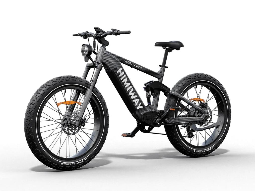 Himiway D7 / Full Suspension Electric Hunting Bike - Black Girl Golf