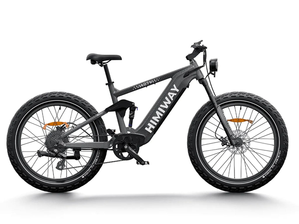 Himiway D7 / Full Suspension Electric Hunting Bike - Black Girl Golf