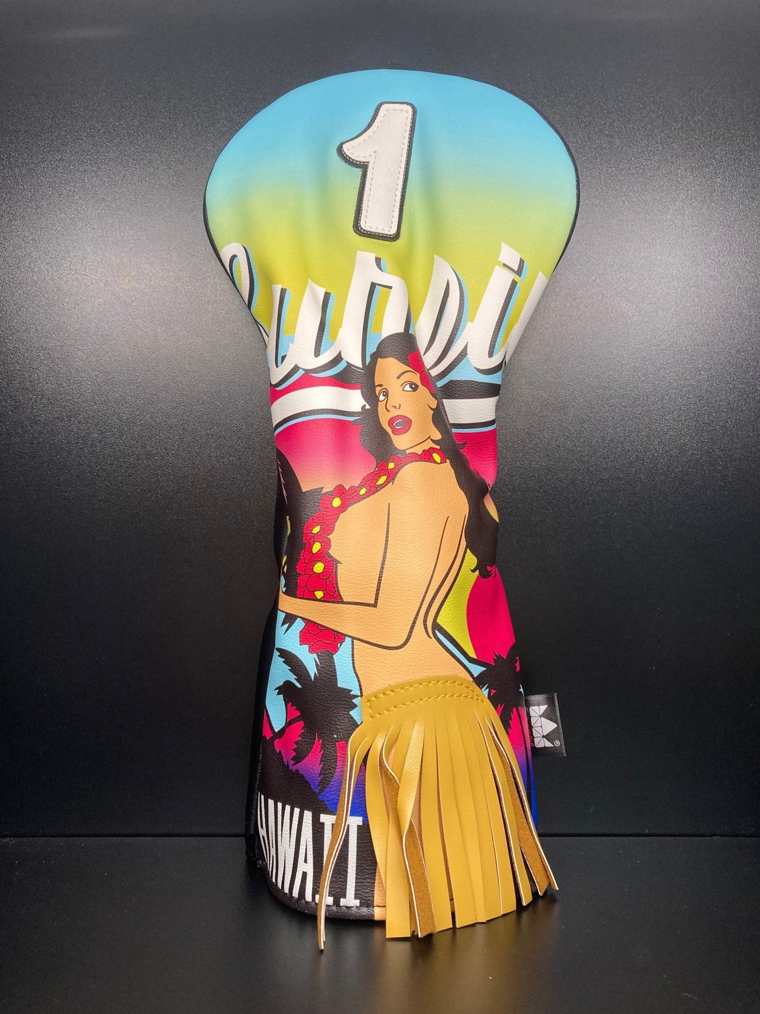 Hula Girl Headcover - Black Girl Golf