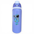 Hydration Bottle – Astronaut Walker | 32oz Insulated Stainless Steel | Flip Straw Lid w/ Handle - Black Girl Golf