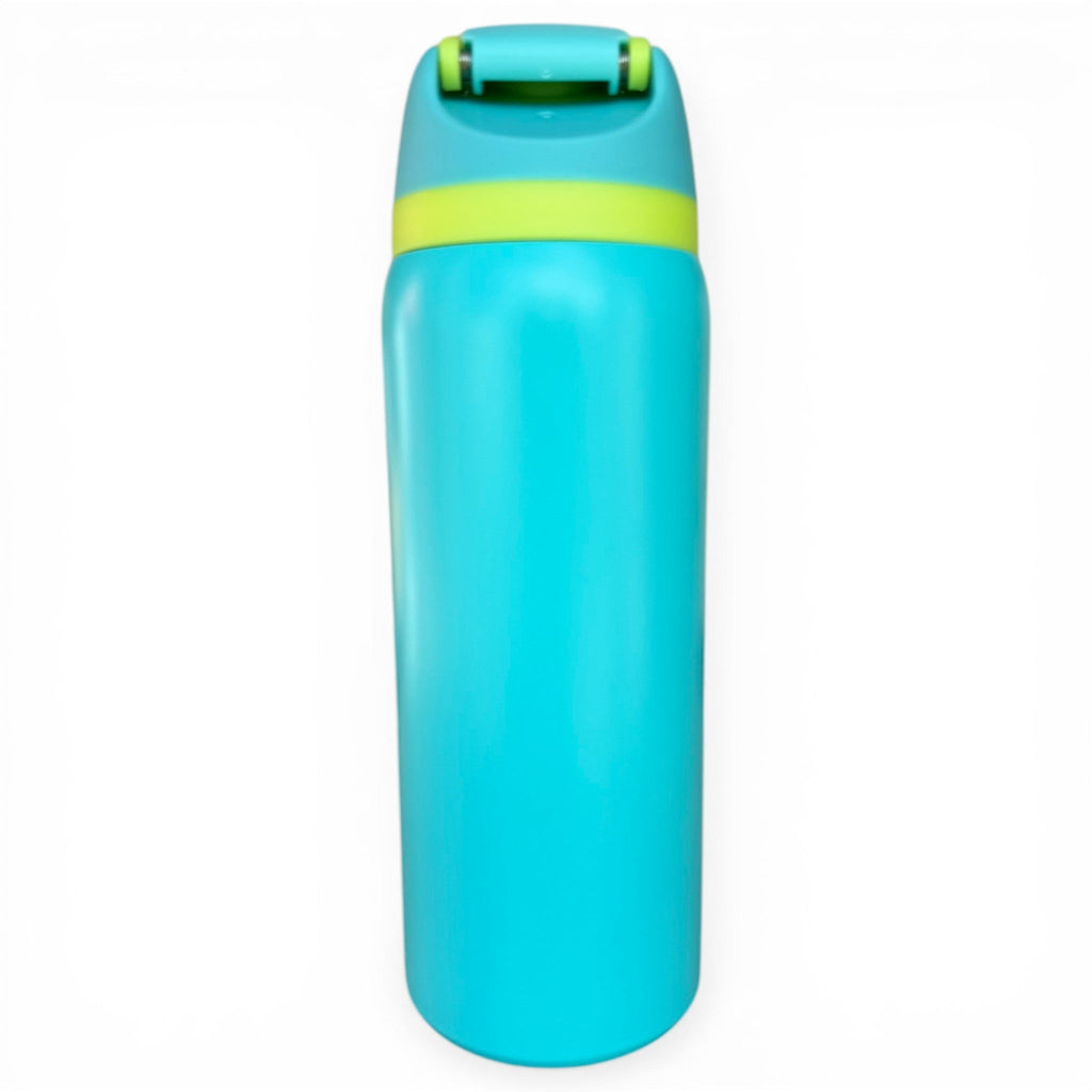 Hydration Bottle – Logie Joe’s Classic | 32oz Insulated Stainless Steel | Flip Straw Lid w/ Handle - Black Girl Golf