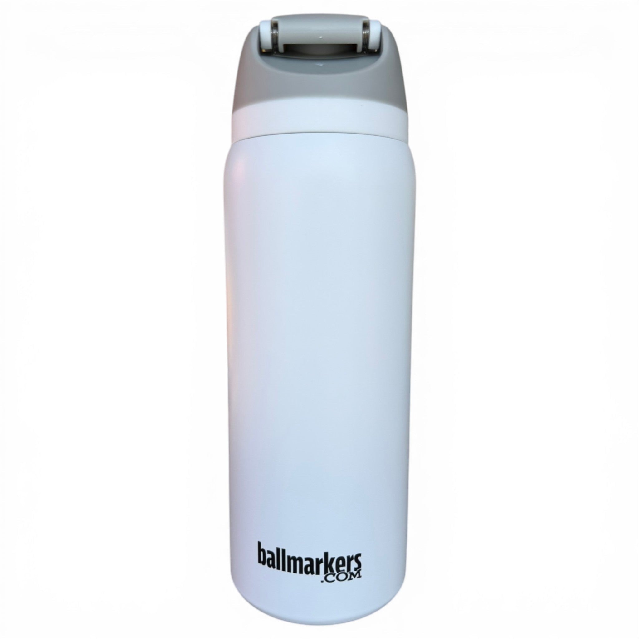 Hydration Bottle – Pocket Aces | 32oz Insulated Stainless Steel | Flip Straw Lid w/ Handle - Black Girl Golf