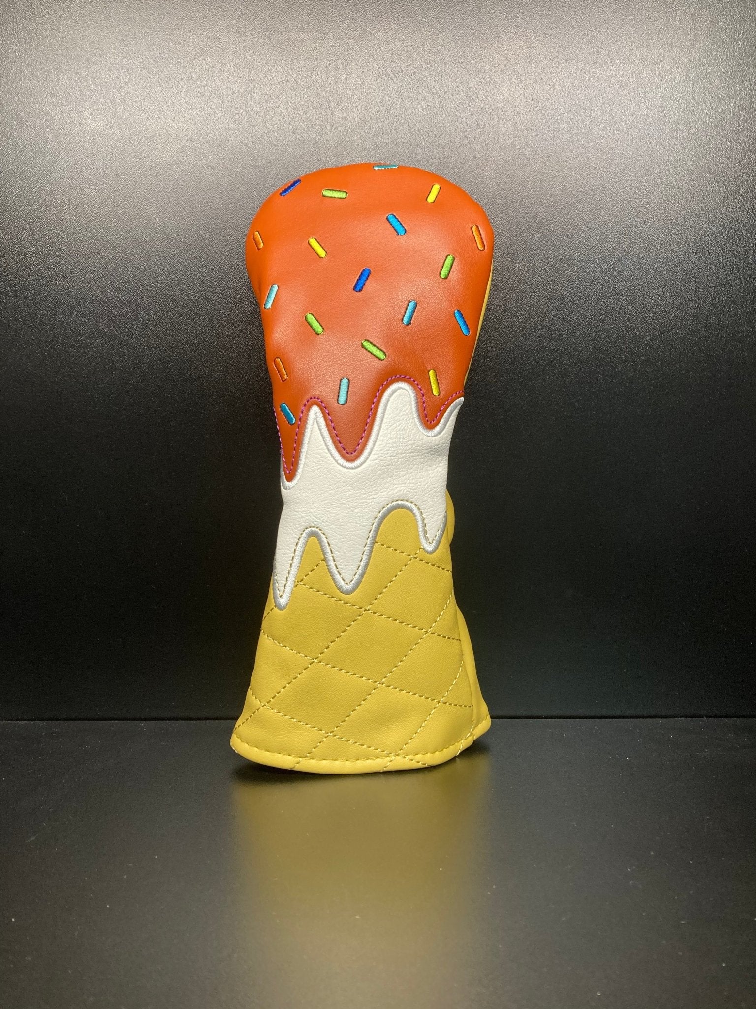 Ice Cream Cone Headcover - Black Girl Golf