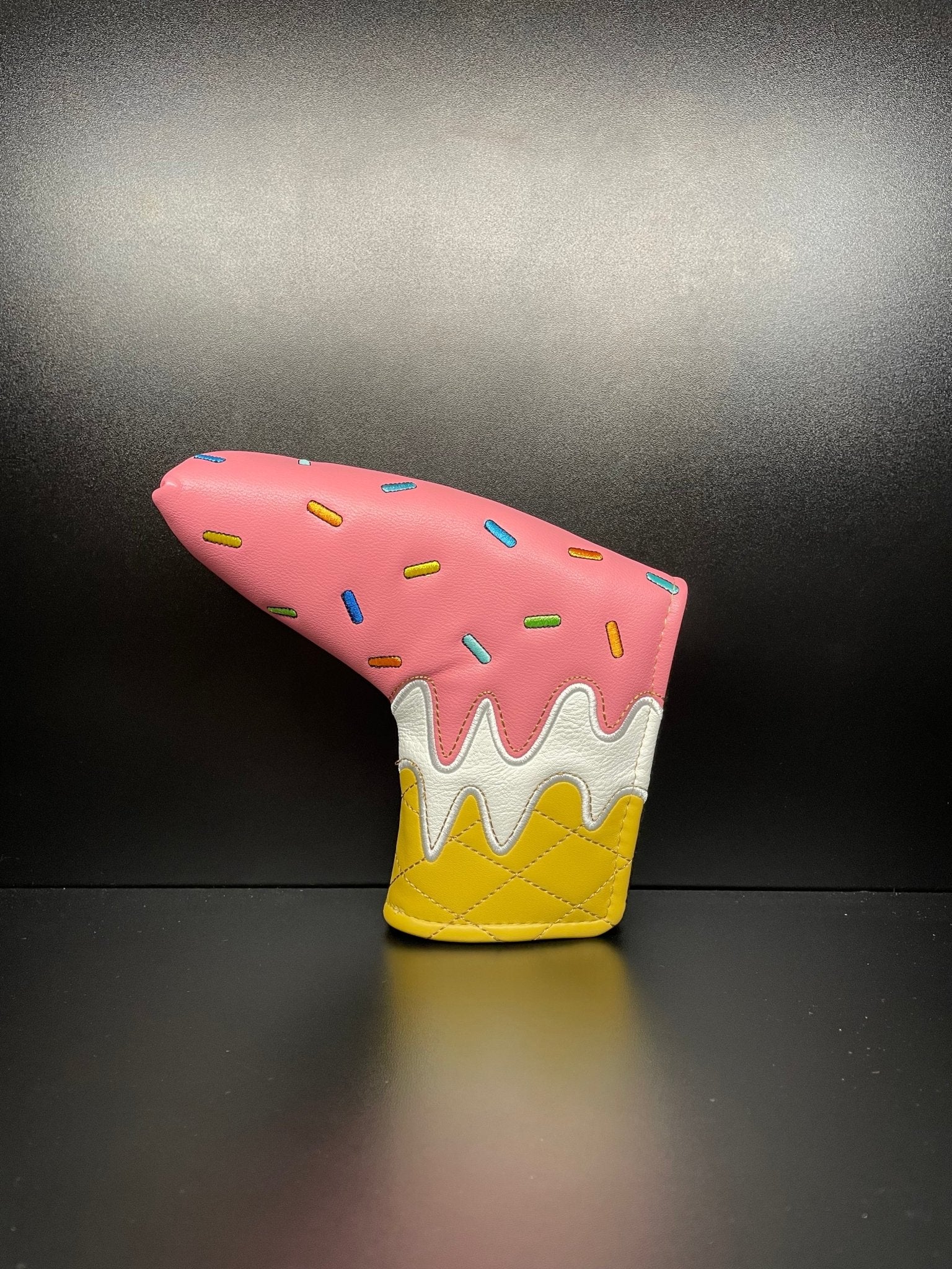 Ice Cream Cone Headcover - Black Girl Golf