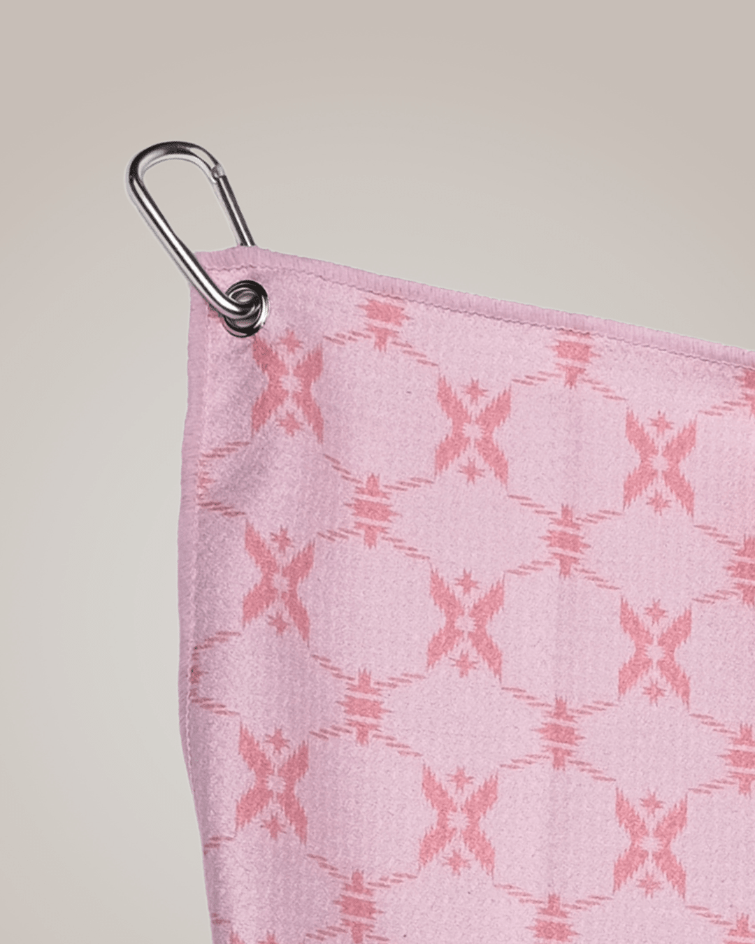 Ikat Crush Quick - Drying Sport Towel - Black Girl Golf