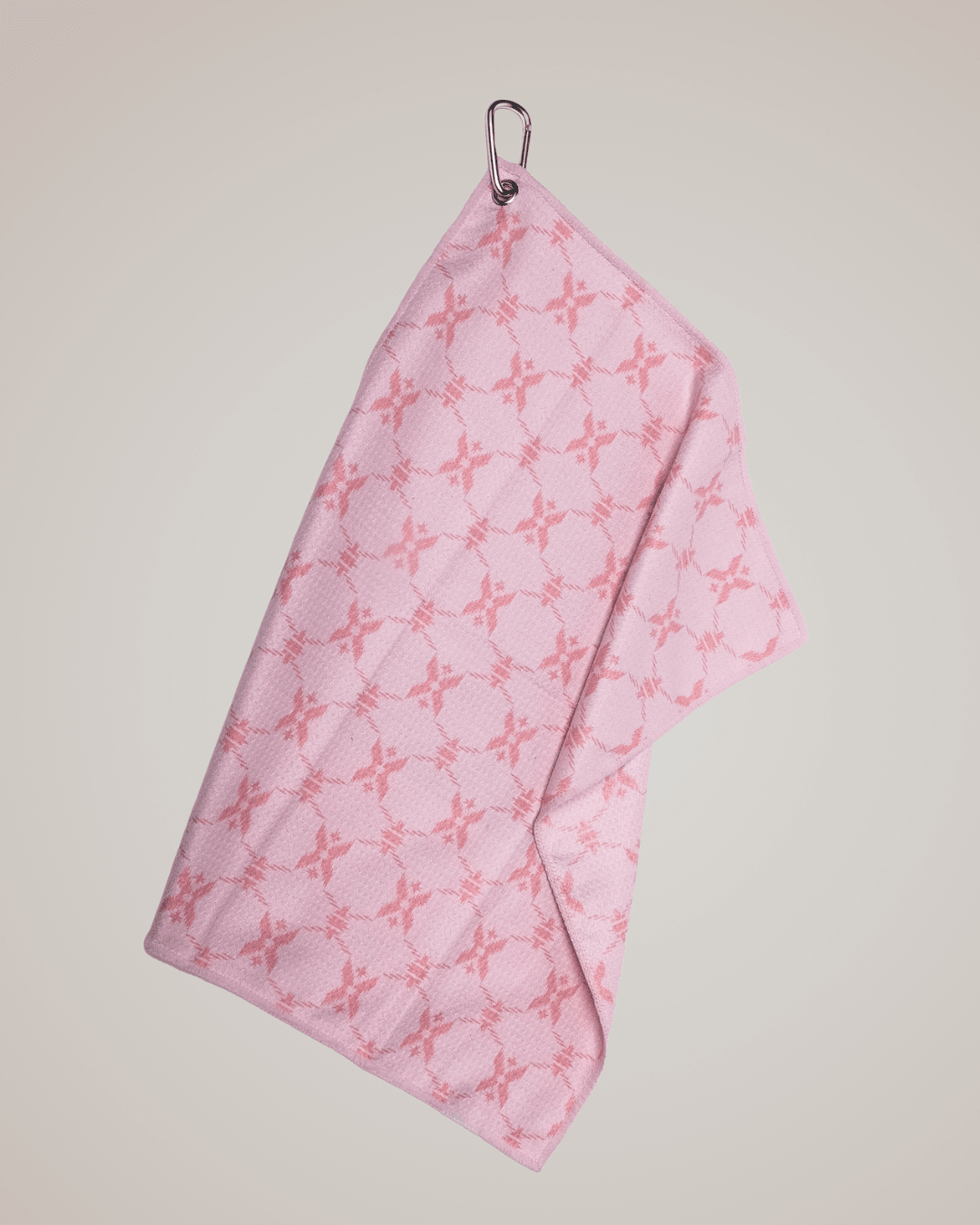 Ikat Crush Quick - Drying Sport Towel - Black Girl Golf