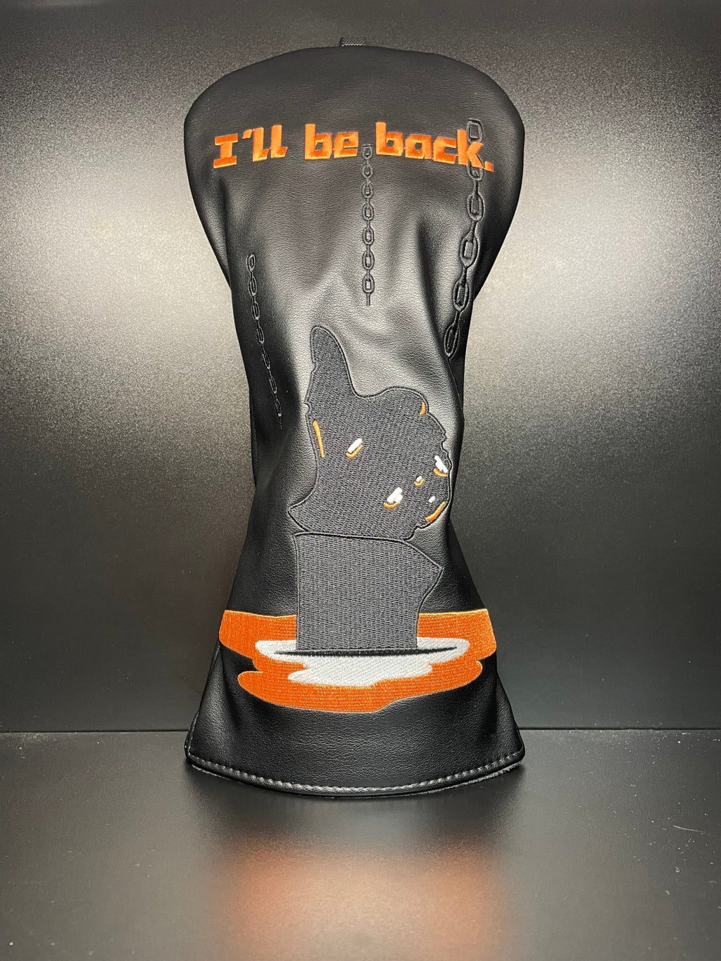 I'll Be Back Headcover - Black Girl Golf