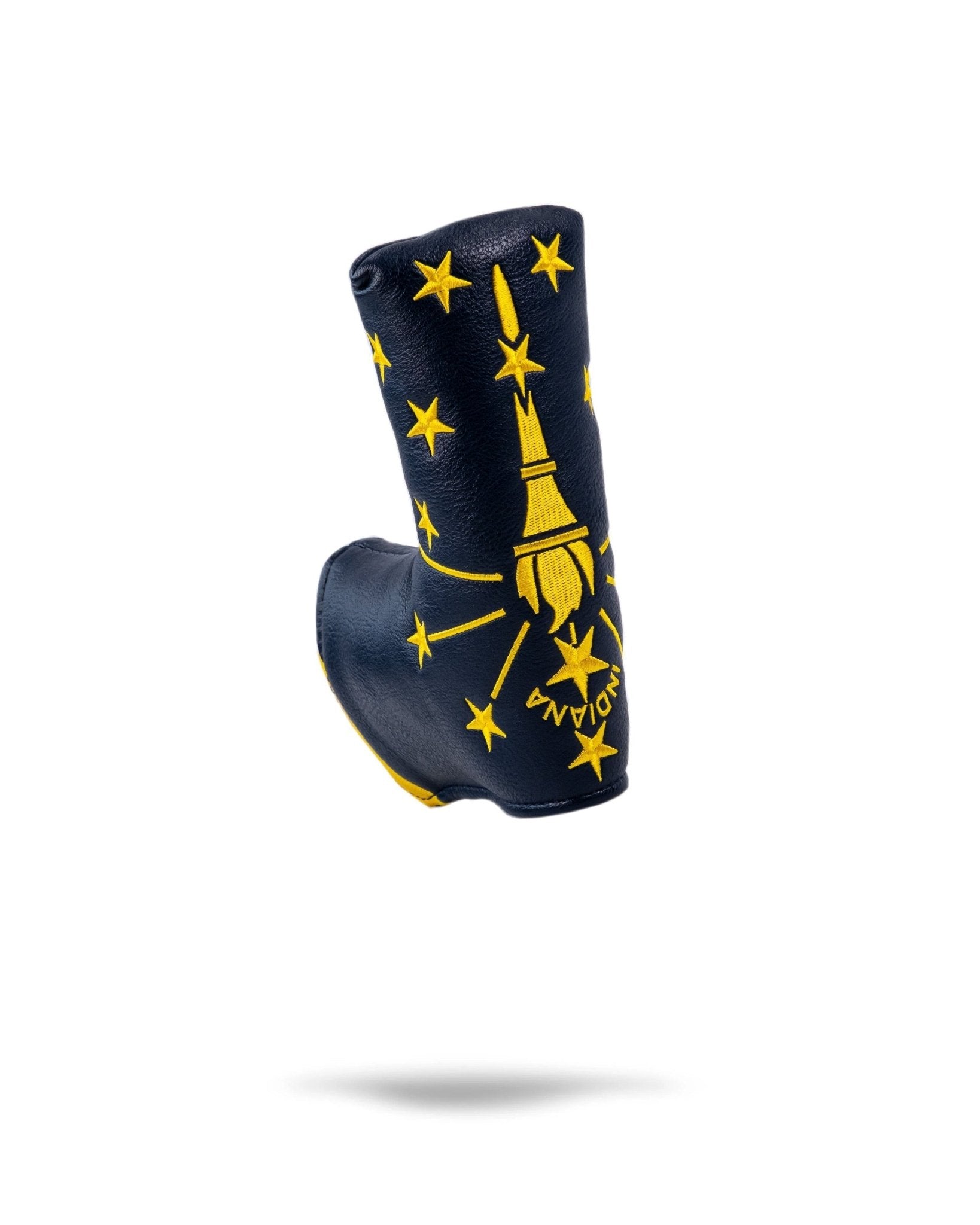 Indiana State Flag - Blade Putter Cover - Black Girl Golf