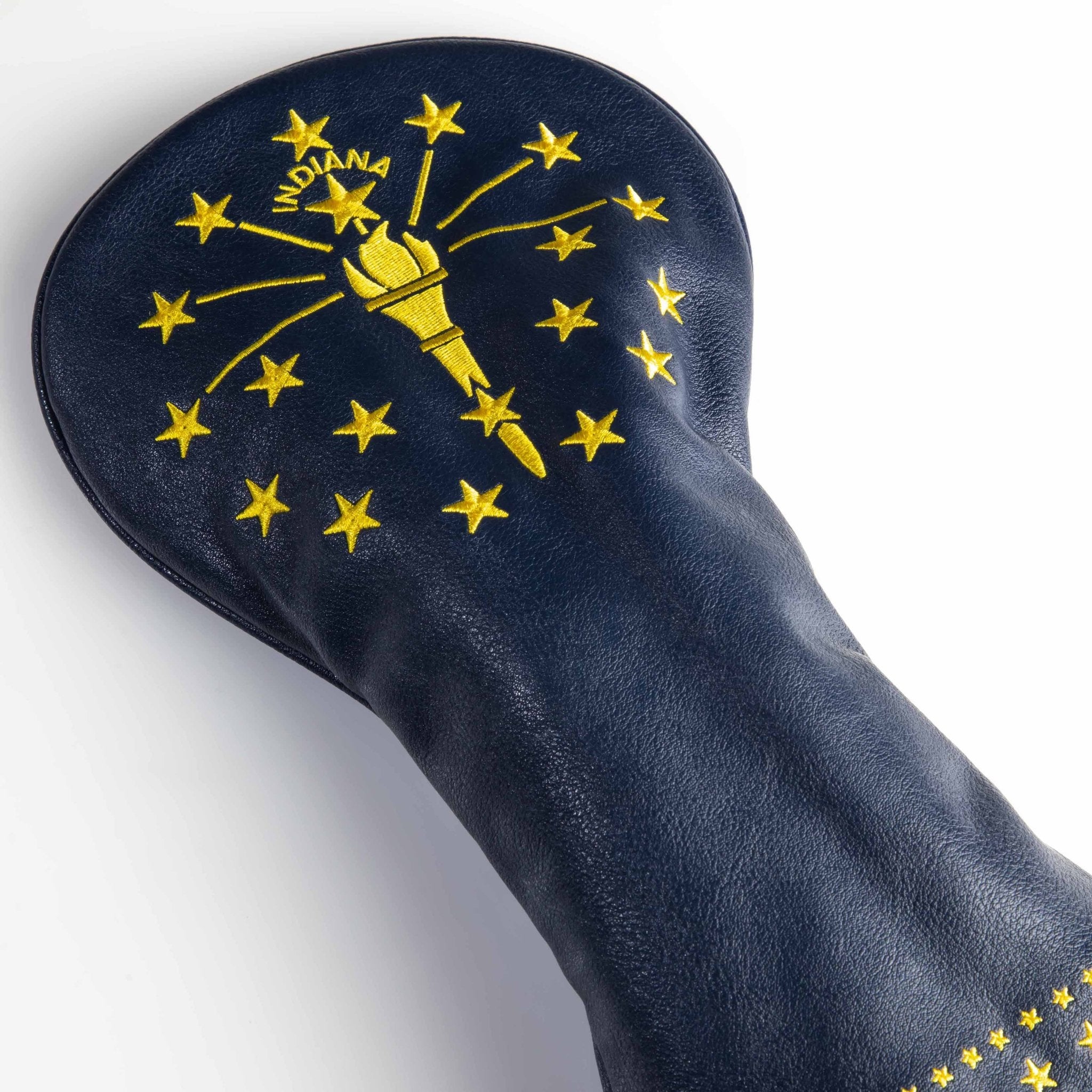 Indiana State Flag - Driver Cover - Black Girl Golf
