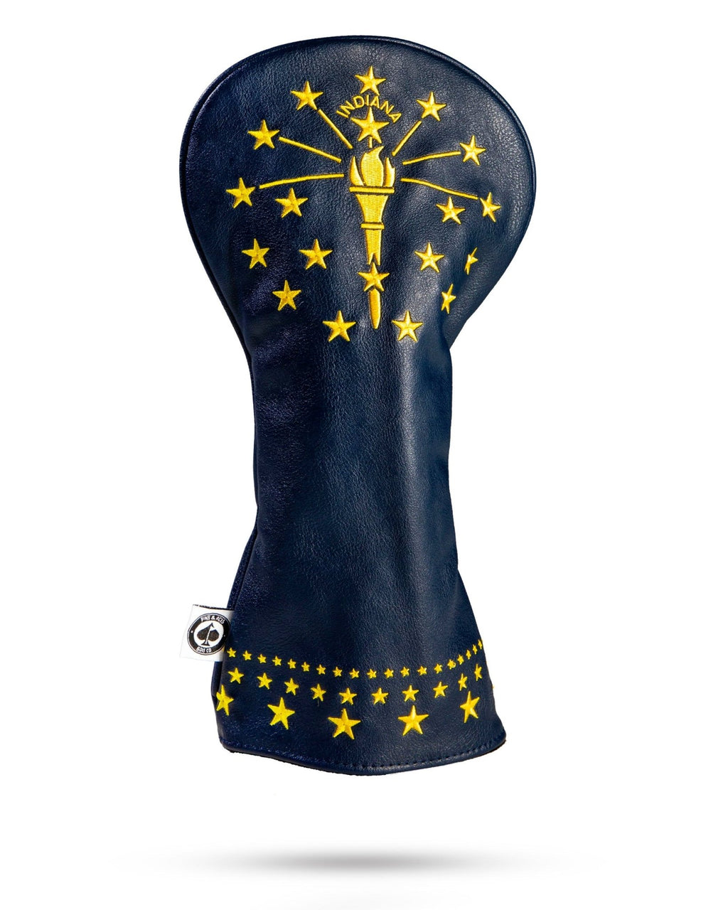 Indiana State Flag - Driver Cover - Black Girl Golf