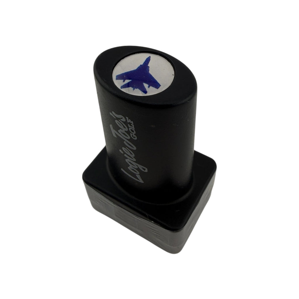 Jet Blue Golf Ball Stamp | Quick - Dry Ink Stamper | Easy Ball Identification | Fun Golf Gift - Black Girl Golf