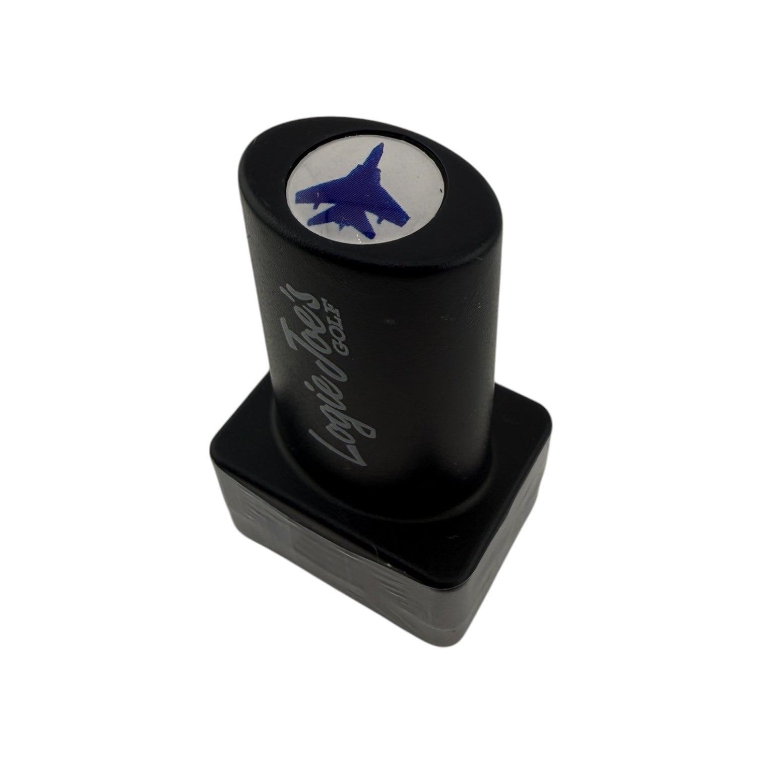 Jet Blue Golf Ball Stamp | Quick - Dry Ink Stamper | Easy Ball Identification | Fun Golf Gift - Black Girl Golf