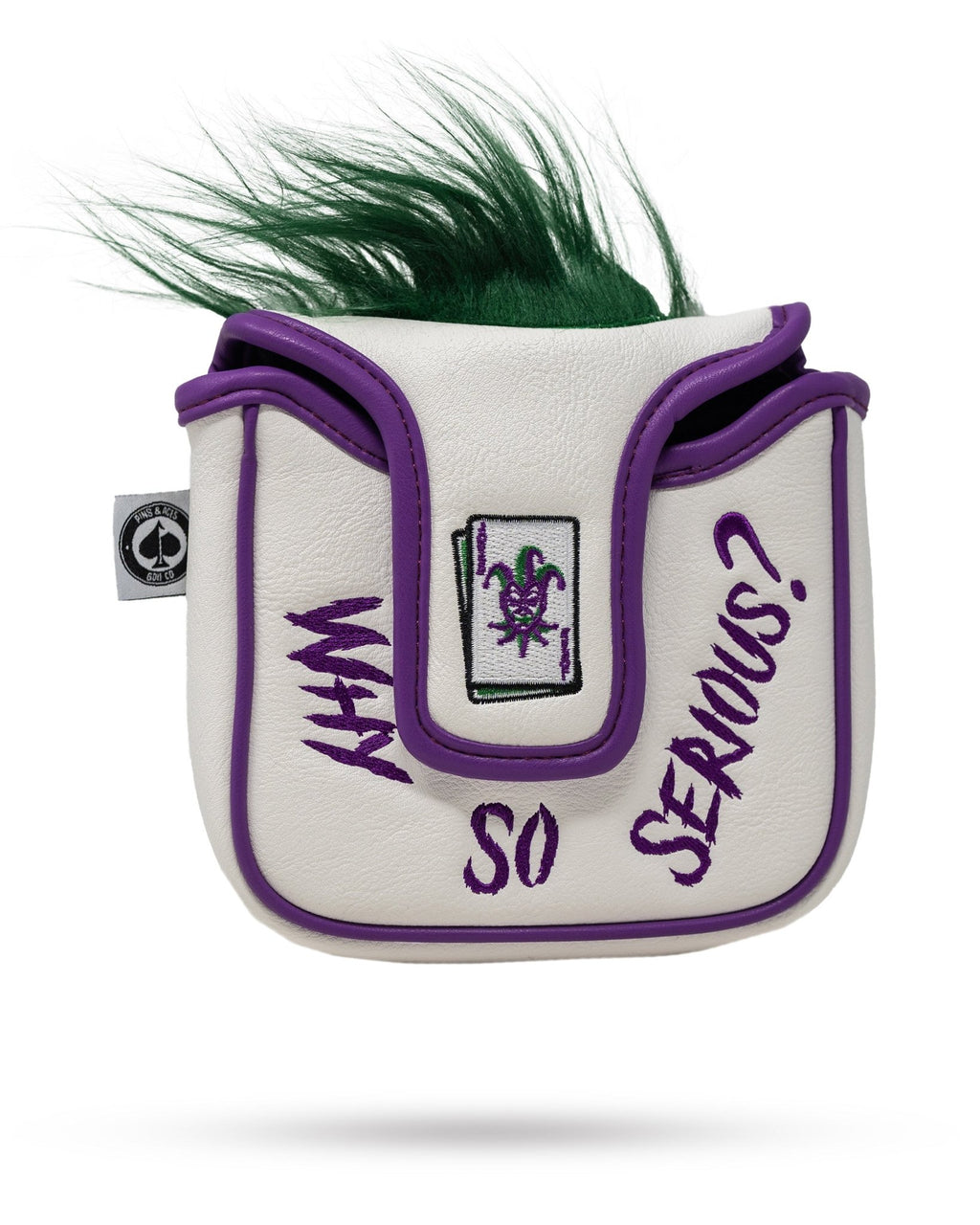 Joker - Mallet Putter Cover - XL - Black Girl Golf