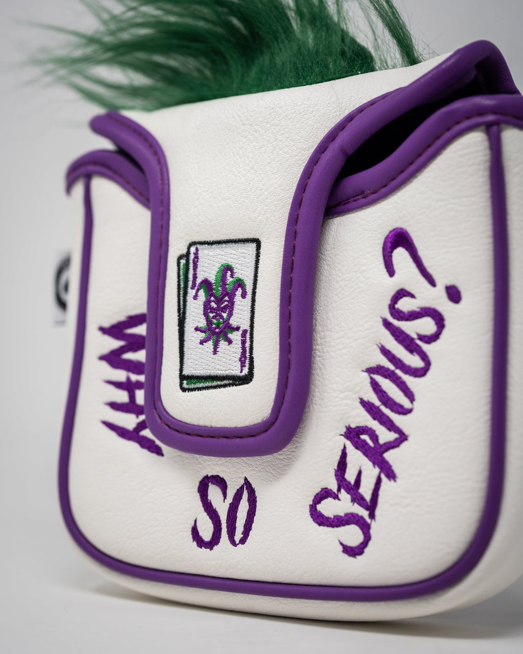 Joker - Mallet Putter Cover - XL - Black Girl Golf