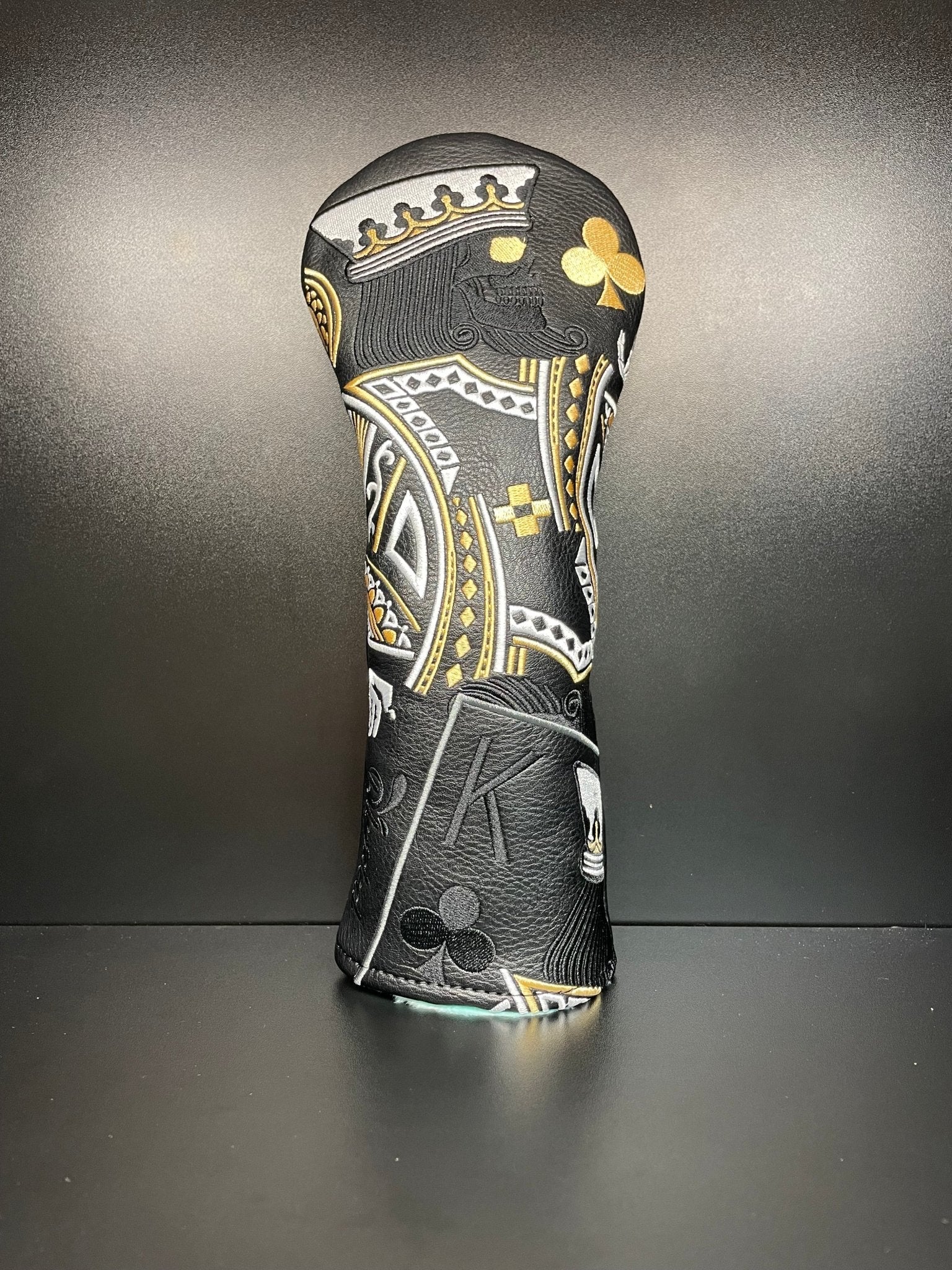 King of Clubs Headcover - Black Girl Golf