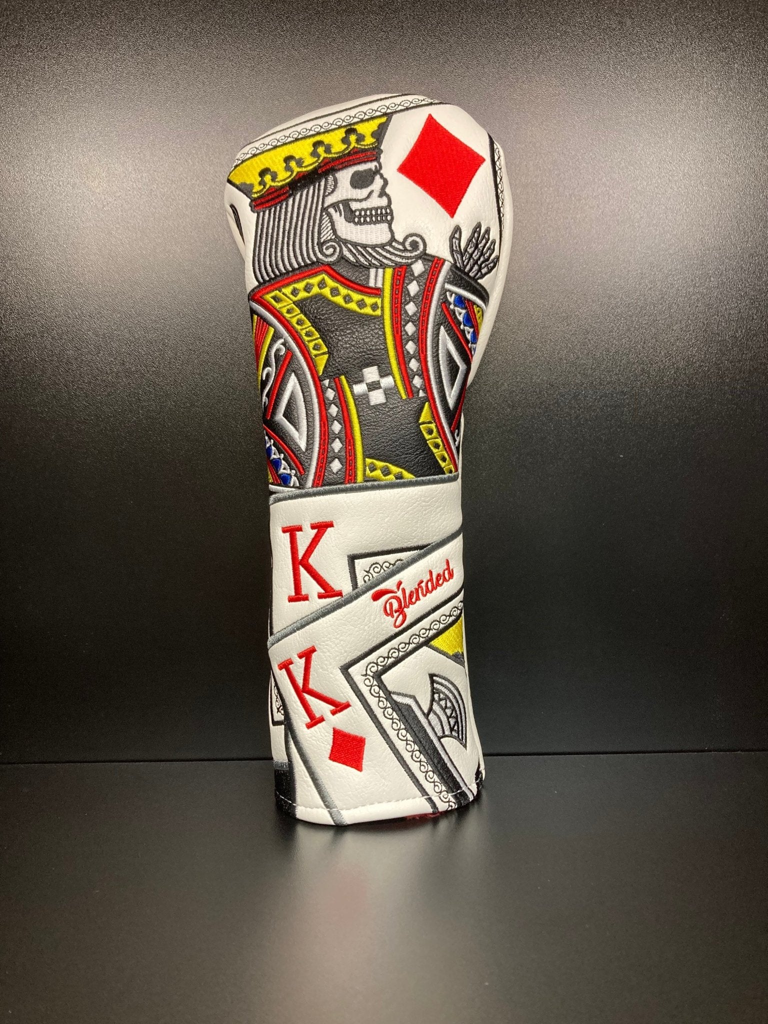 King of Diamonds Headcover - Black Girl Golf