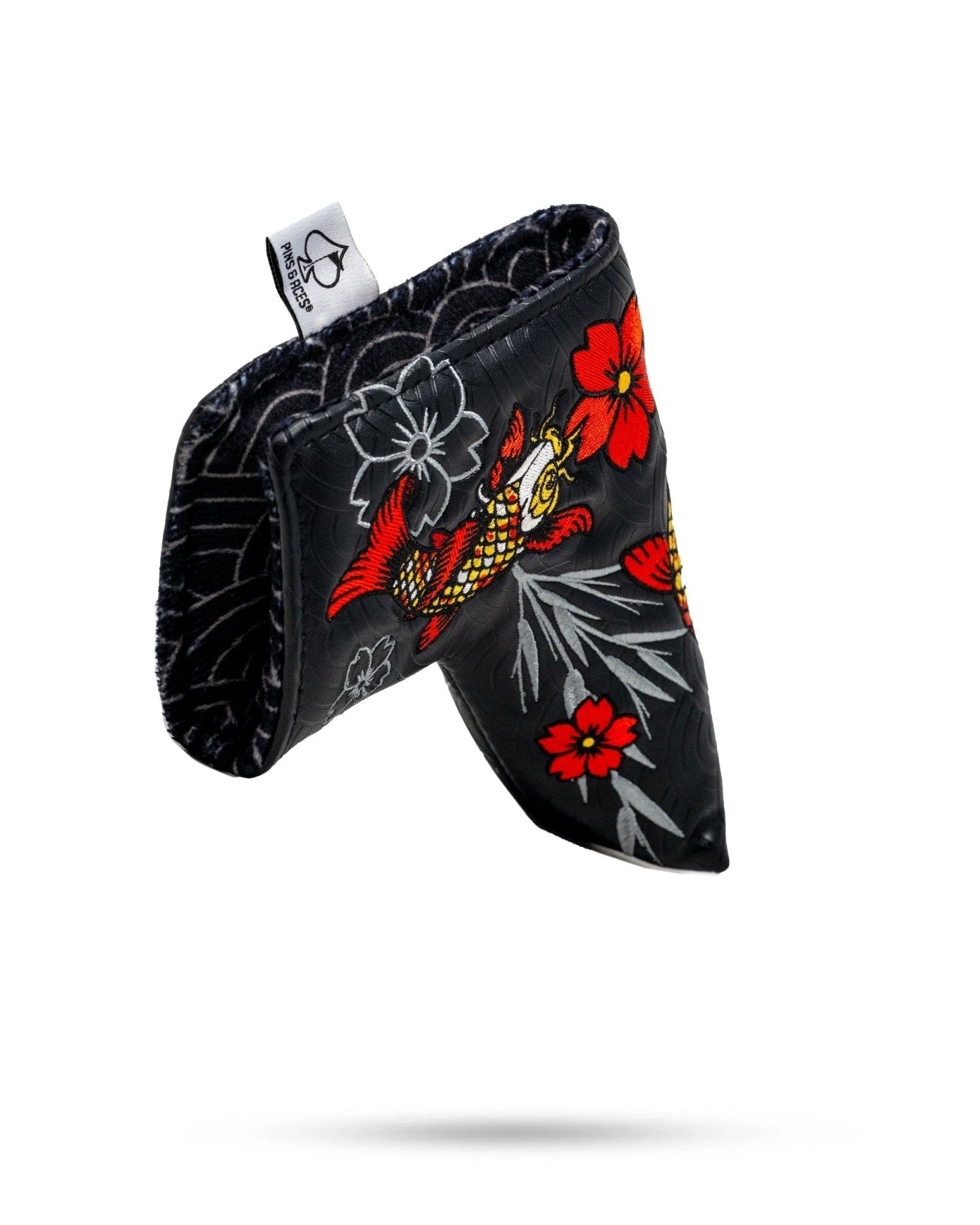 Koi Flow - Blade Putter Cover - Black Girl Golf