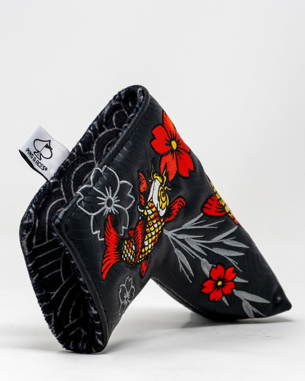 Koi Flow - Blade Putter Cover - Black Girl Golf