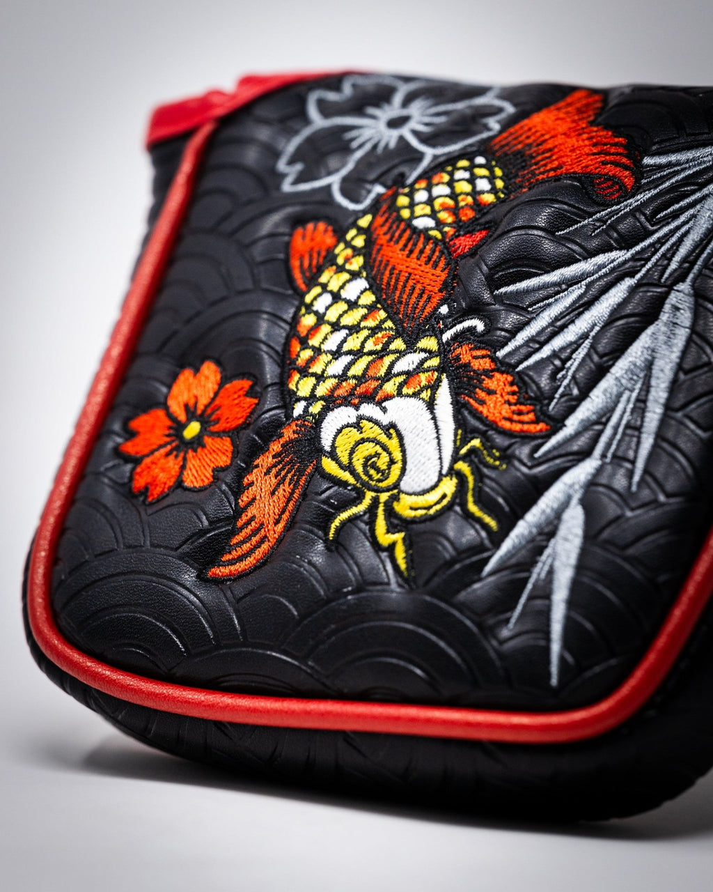 Koi Flow - Mallet Putter Cover - Black Girl Golf