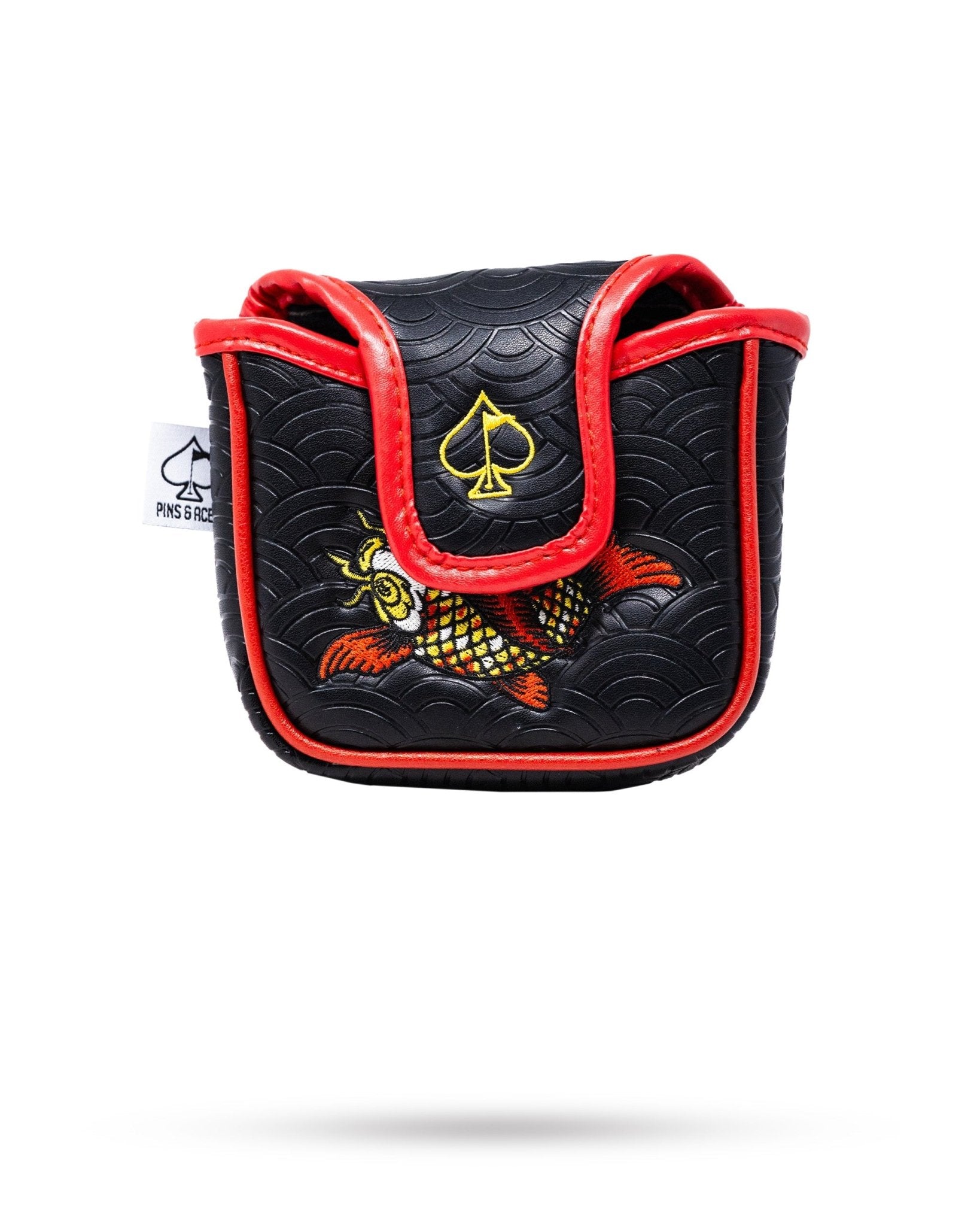 Koi Flow - Mallet Putter Cover - Black Girl Golf