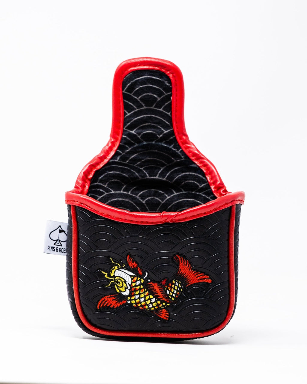Koi Flow - Mallet Putter Cover - Black Girl Golf
