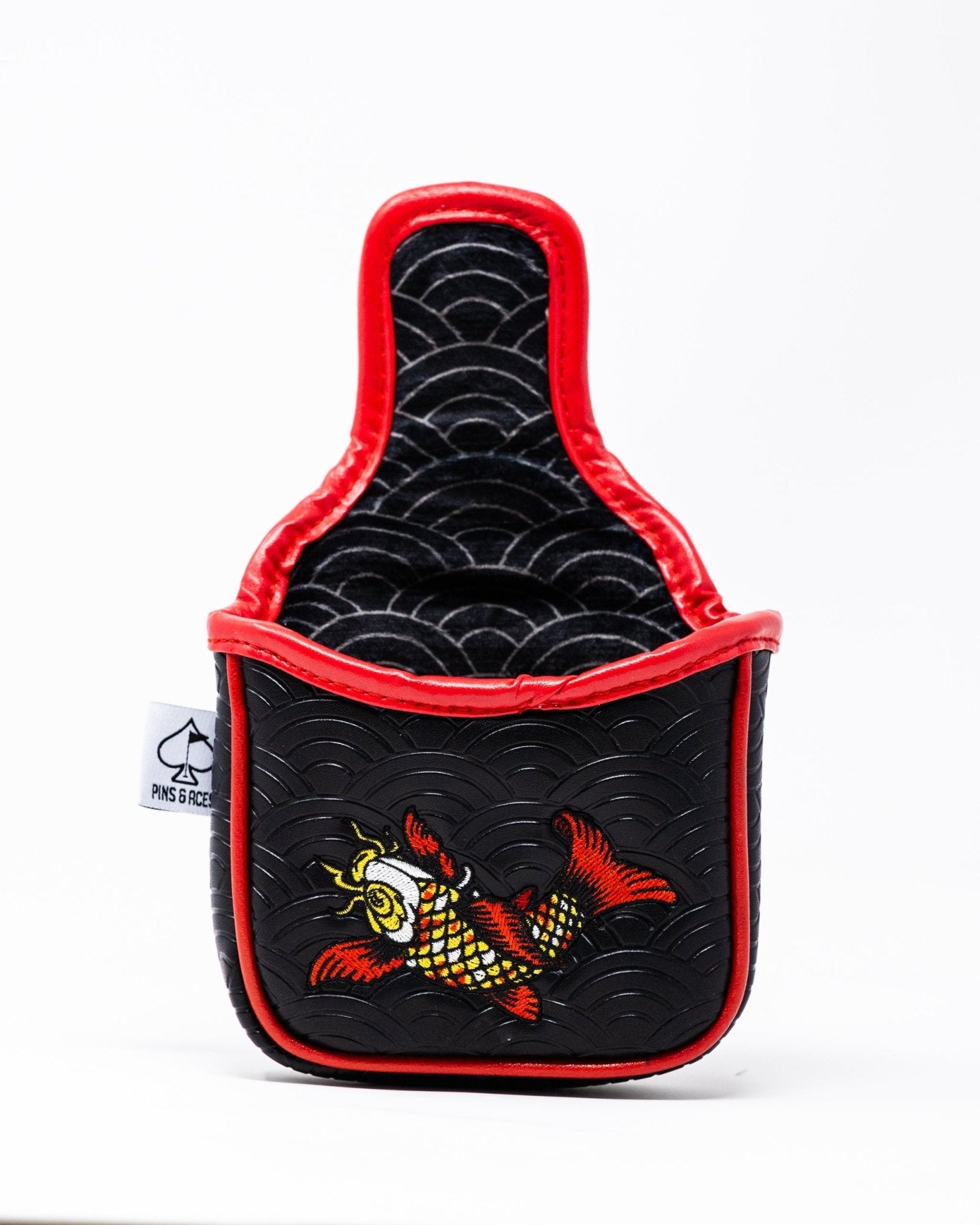 Koi Flow - Mallet Putter Cover - Black Girl Golf