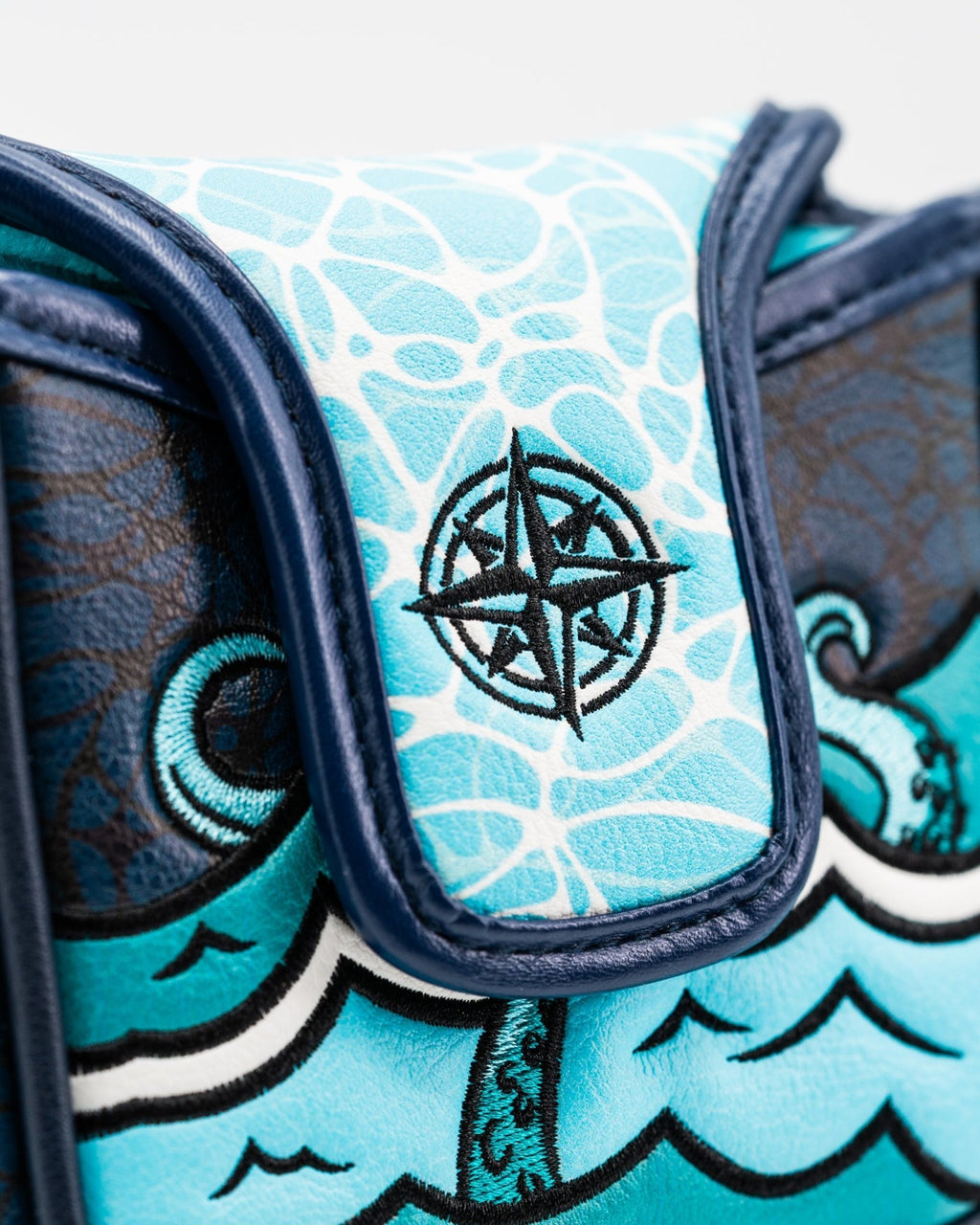 Kraken - Mallet Putter Cover - Black Girl Golf