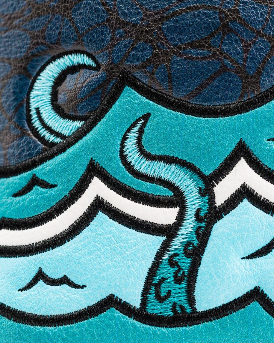 Kraken - Mallet Putter Cover - Black Girl Golf