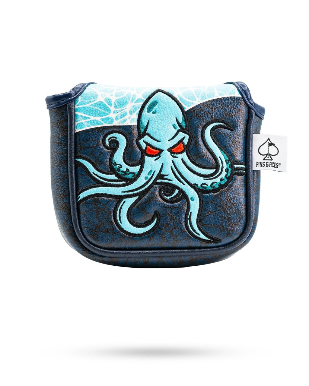 Kraken - Mallet Putter Cover - Black Girl Golf