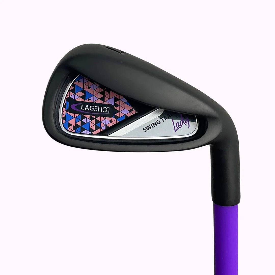 Lag Shot Lady™ 7 Iron - Black Girl Golf